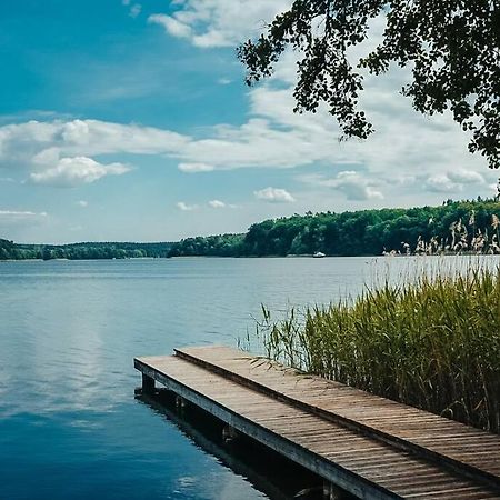 Holzhaus Direkt Am See Priepert エクステリア 写真