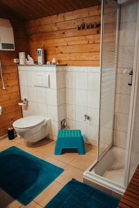 Holzhaus Direkt Am See Priepert エクステリア 写真